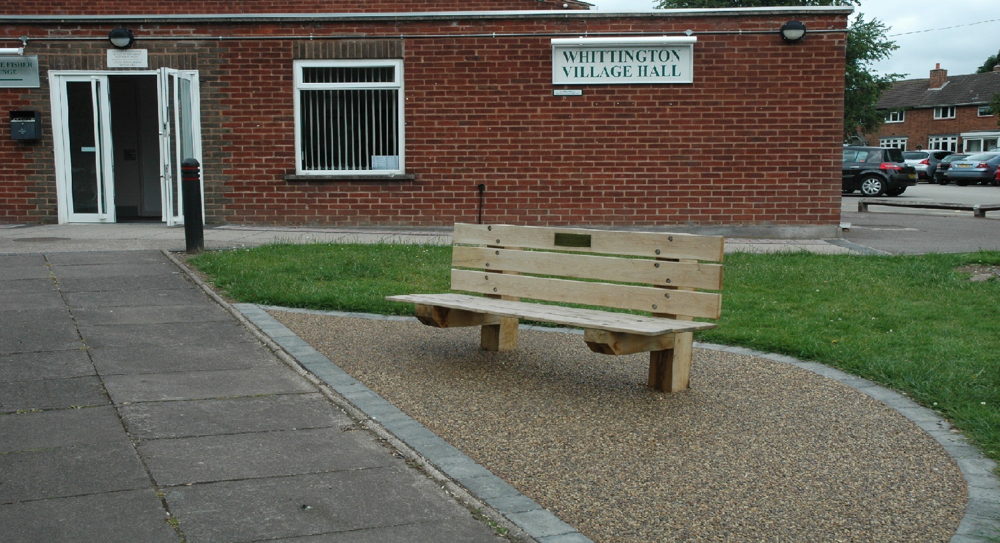 Paving Paths and Benches