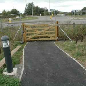 Pedestrian Gate before-min